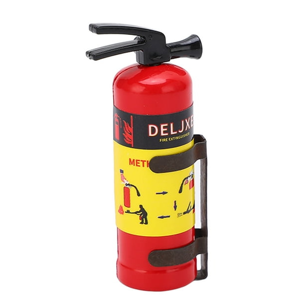 3 unids Mini juguete extintor de incendios de juguete RC coche extintor  decorativo extintor de incendios modelo escalada accesorios de coche