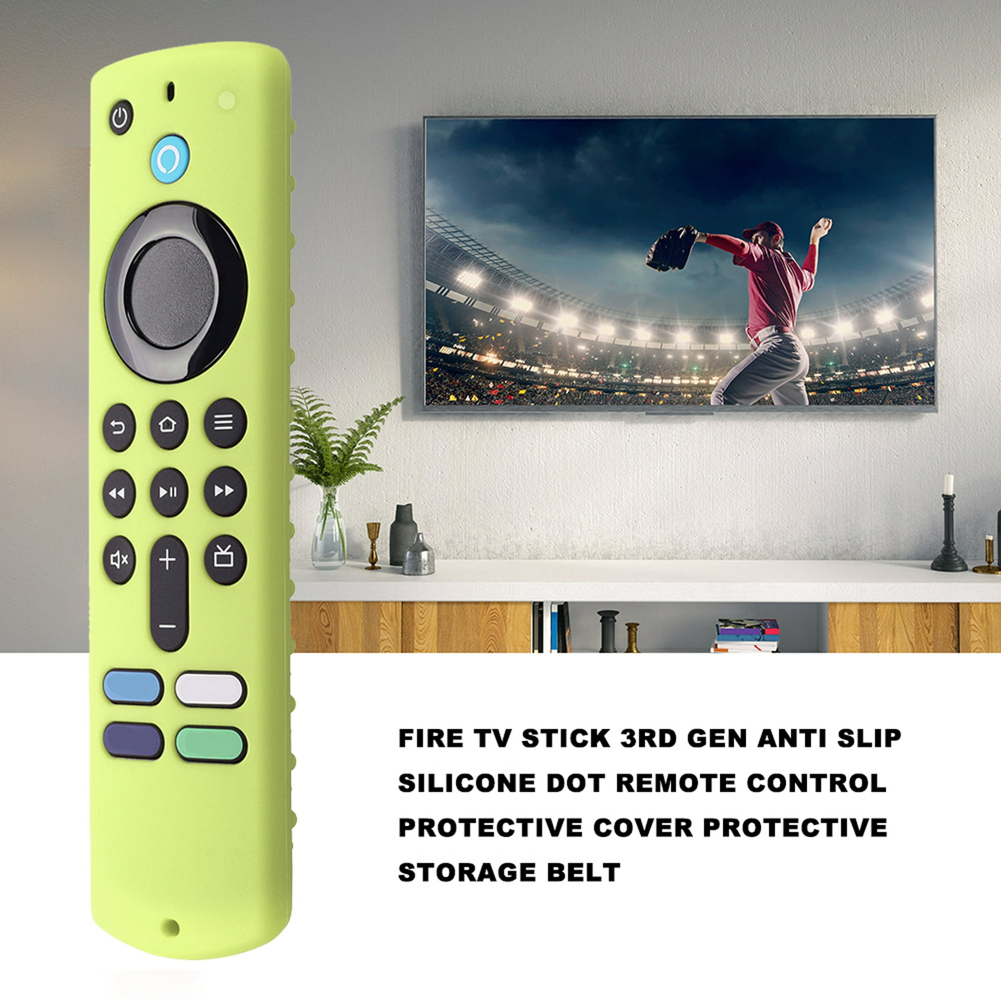 Control Remoto Mando a distancia de televisión para  Fire TV/Fire TV  Box Accesorios Wdftyju