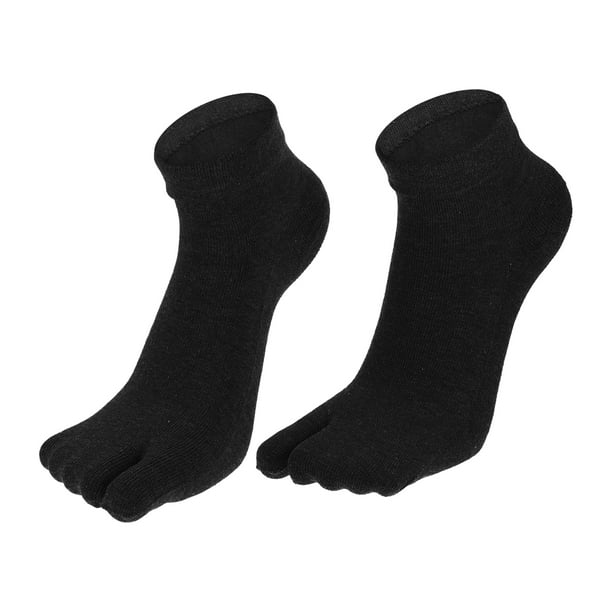 1 par de calcetines de dedo completo con cinco dedos, unisex,  antideslizantes, pegajosos, de ajuste Unique Bargains calcetines de yoga