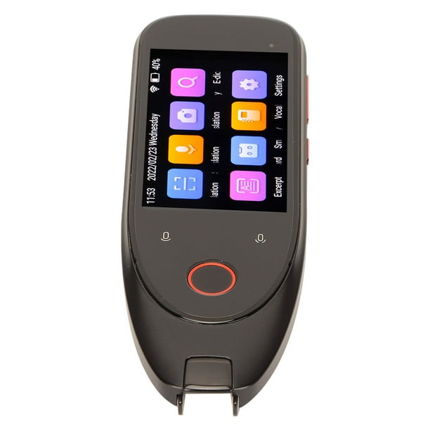 Dispositivo De Escaneo De Idiomas WiFi Pen Traductor Electrónico  Inteligente Aprendizaje Portátil