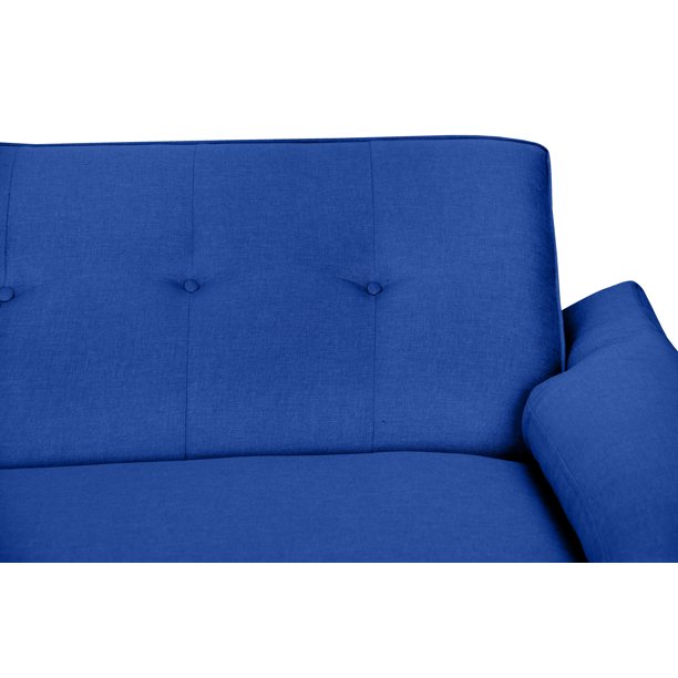 Sofá Cama Modelo Kanguro en Liquidación - Tela Lino Azul Mezclilla -  Muebles en Ciudad de México, Toluca – Alveta Design