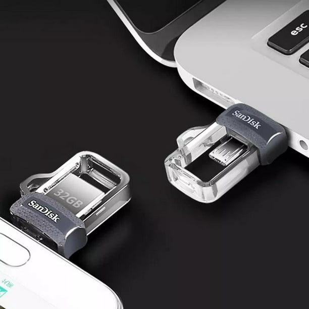 SanDisk 64GB Ultra Dual m3.0 USB 3.0 / micro-USB SDDD3-064G-A46