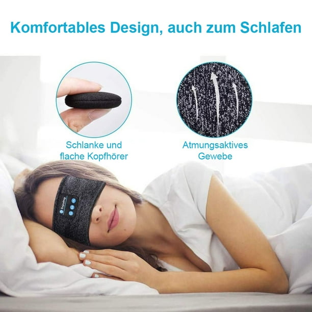 Auriculares para dormir con Bluetooth, banda para la cabeza, actualización  suave para dormir, inalám Zhivalor CWY-1846