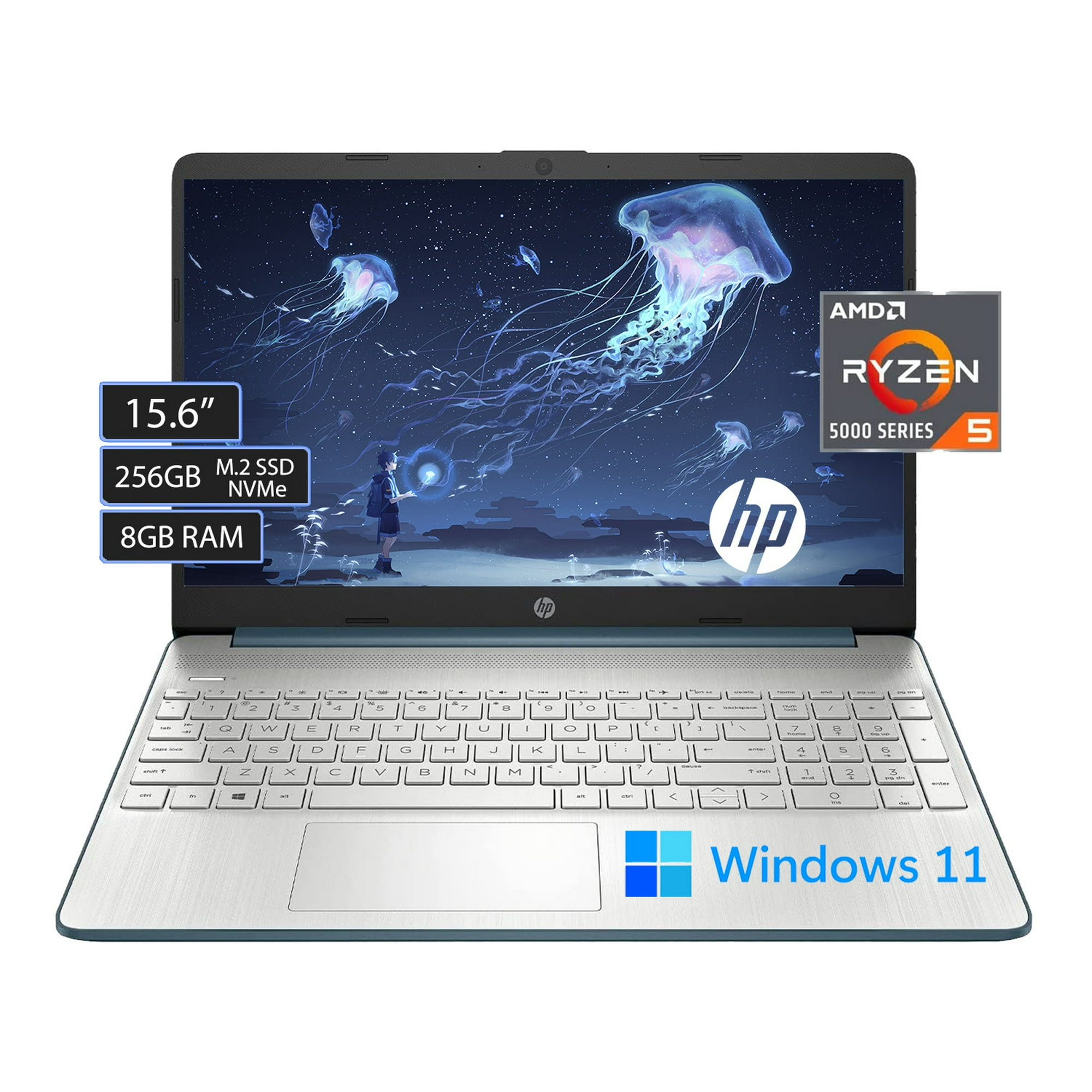 Laptop Hp 15 Ef2126wm Ryzen 5 5500u 256gb 8gb Walmart En Línea 9763