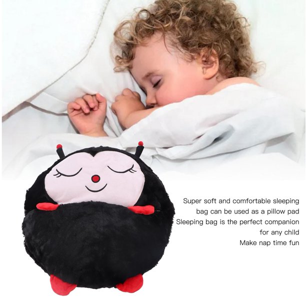 Saco de dormir de dibujos animados para niños, saco de dormir para regalo  de cumpleaños, almohada