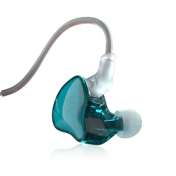 Audífonos de Cable In-Ear con Sonido de Graves Profundos de Alta HiFi KZ  KZ-EDCX con Tres Pares de Auriculares y Cable Adaptador