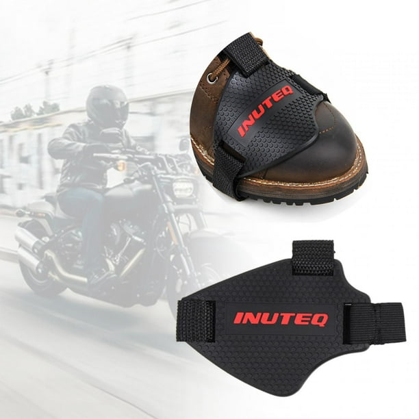 Protector de Zapatos negros para motocicleta cambio de marchas Moto Boot  Guards