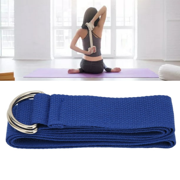 Esterilla de yoga gruesa para fitness y ejercicios con correa para  transportar esterilla de yoga fácil de cinchar, 72 pulgadas de largo, 24  pulgadas de ancho x 2/5 pulgadas de grosor
