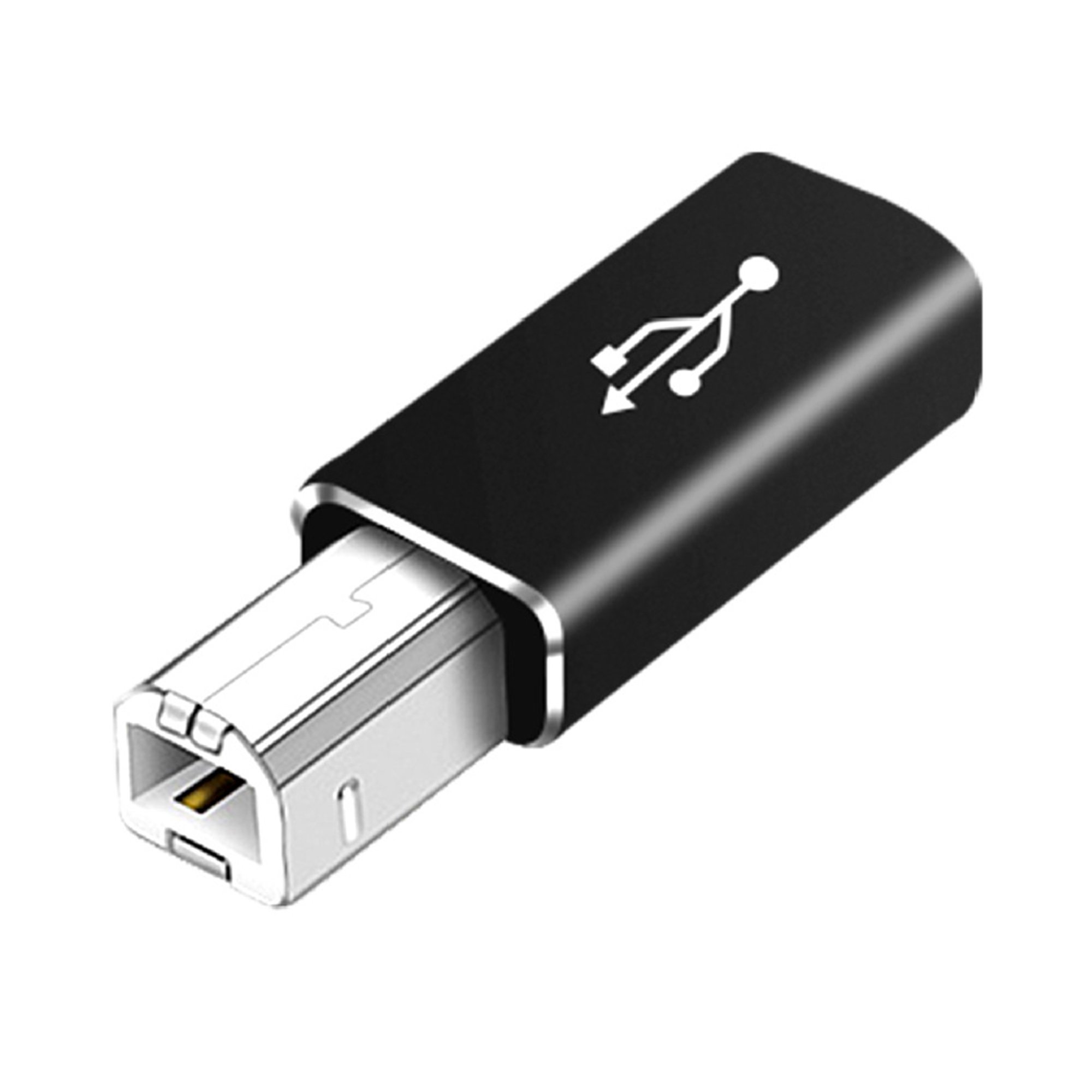 Cable de carga macho adaptador USB tipo-C a USB-A 2.0  Basics, 6 pies  (1.8 metros), color negro.