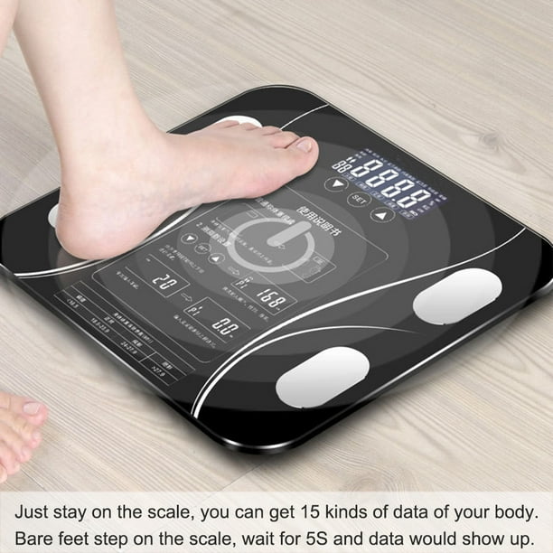 Escalas de grasa corporal Escala de peso electrónica inteligente Alta  precisión Digital