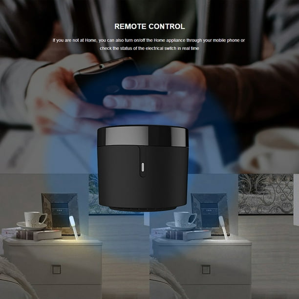 Broadlink RM4 Mini inalámbrico IR WiFi Control remoto inteligente Trabajo  con Alexa Google Universal Accesorios Electrónicos