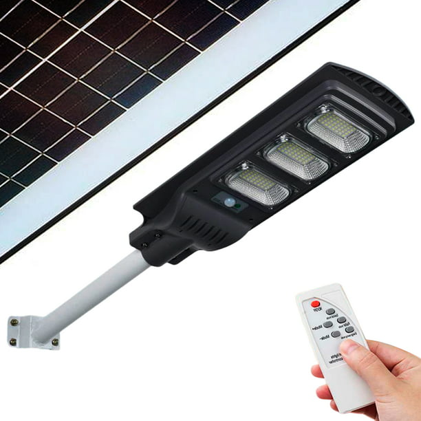 Lampara Led Solar, Sensor De Movimiento Y Control Remoto – Brandtrendy