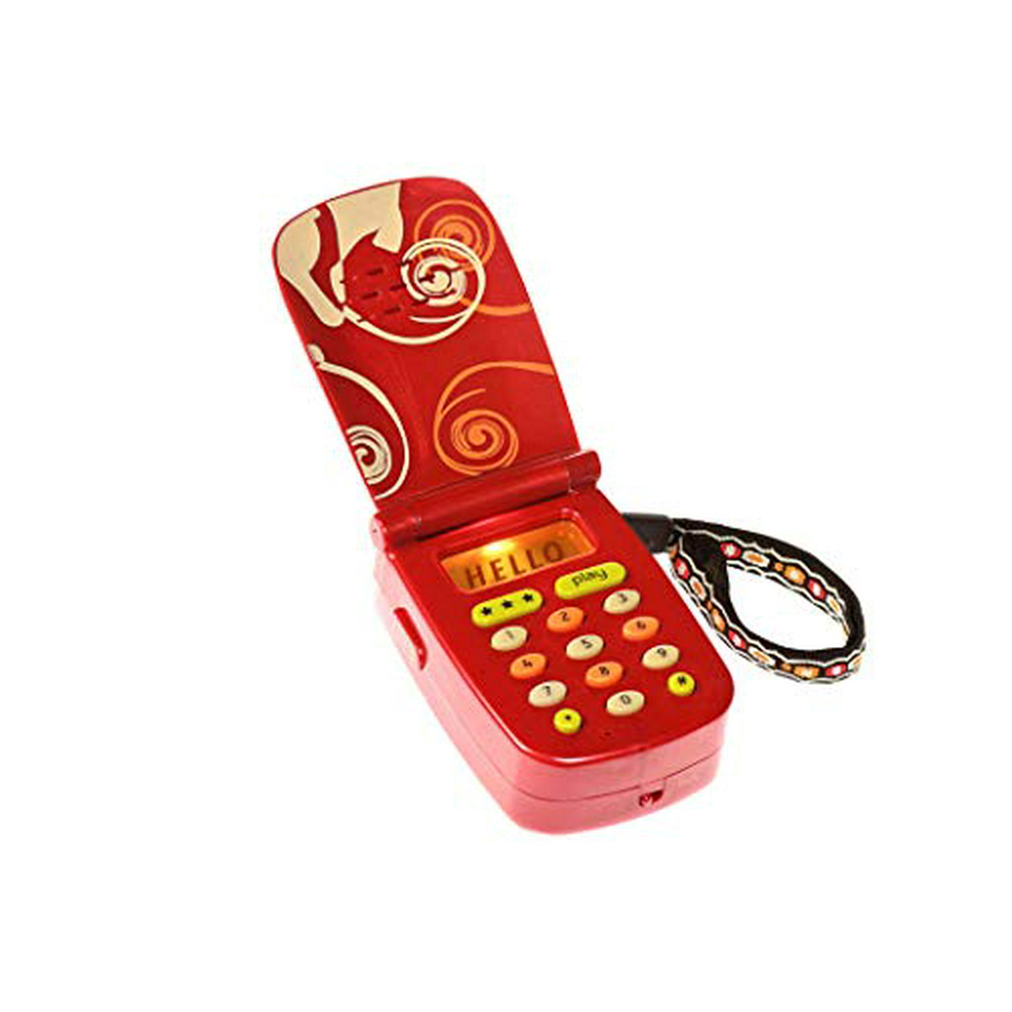 B. toys - Hi!! Teléfono - Plata- Smartphone de juego de simulación -  Teléfono móvil interactivo para niños - Sonidos y canciones - Teléfono de  juguete