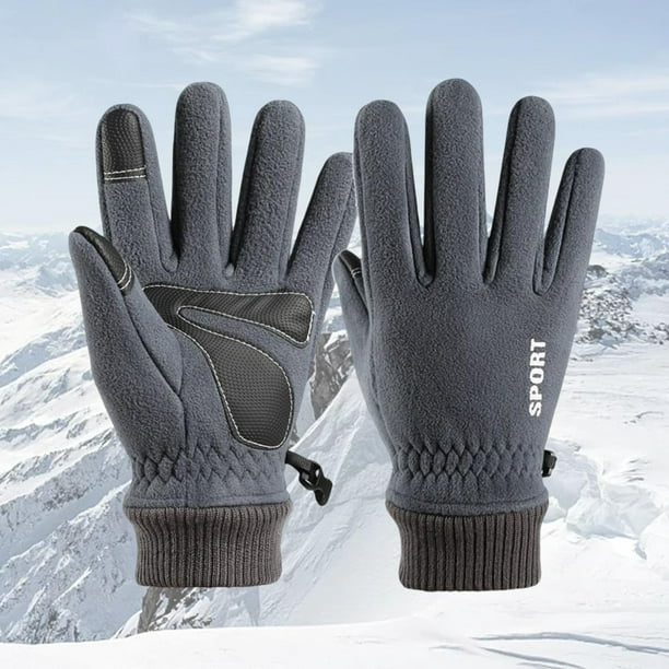 Cierto Guantes de invierno para mujer para clima frío: guantes cálidos para  pantalla táctil para mujer para calidez diaria, conducir, correr, ciclismo