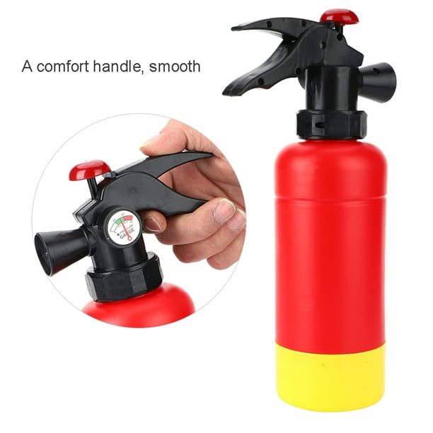 venta caliente plástico verano juguetes extintor pistola de agua juguete  con dulces