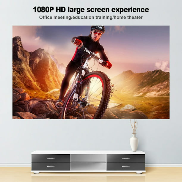 Tela para proyector 4k HD plegable, cortina para pantalla de cine en casa,  cortina de proyección