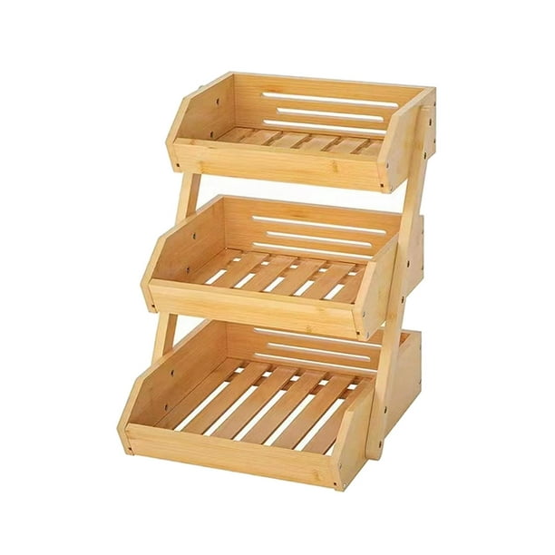 Organizador Soporte Cesta Frutas Verduras Cocina Decorativo