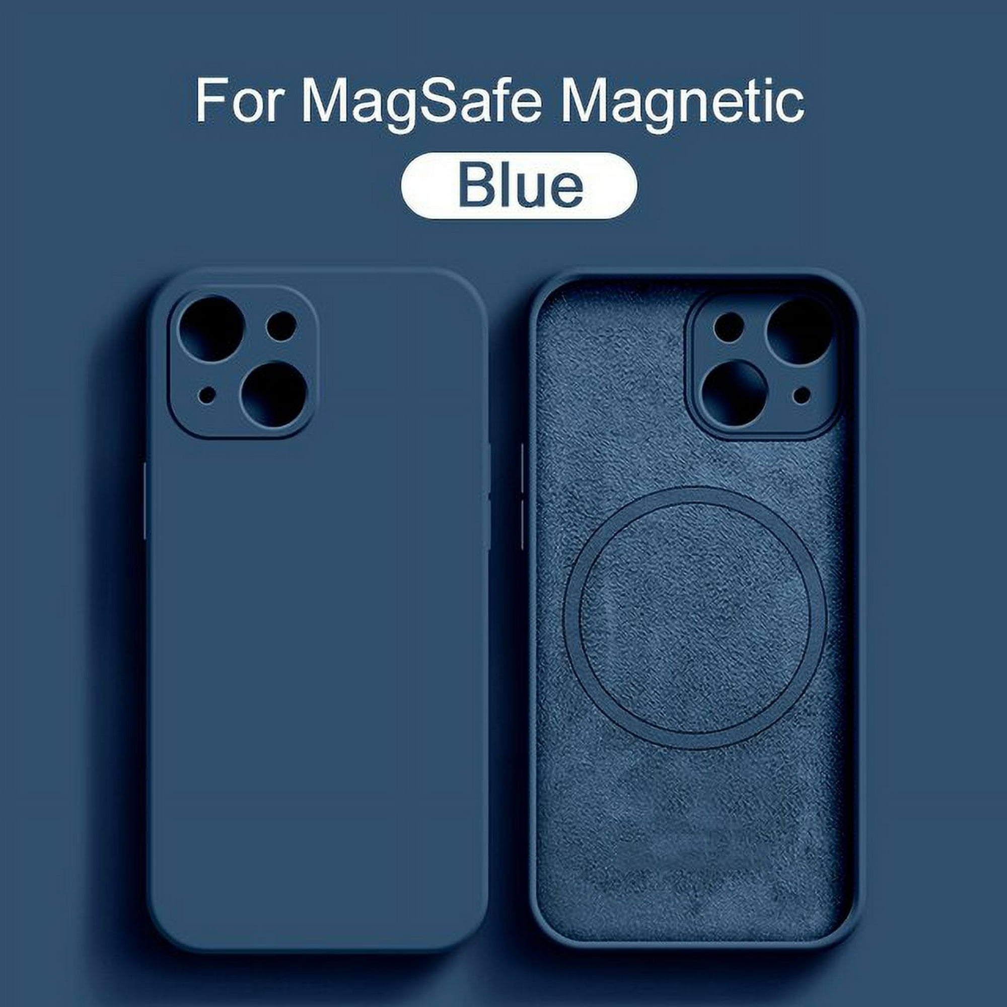 Funda de silicona líquida para Magsafe, carcasa suave magnética para IPhone  11, 12, 13, 14 Pro Max, Mini, XS, XR, X, 7, 8 Plus, SE 2020 - AliExpress