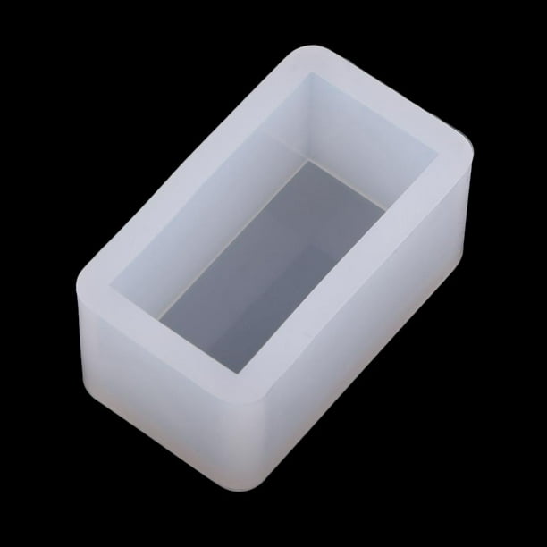 Moldes de silicona para resina, molde de resina epoxi de cristal, molde de  fundición de resina rectangular cuadrado para bricolaje, espejo