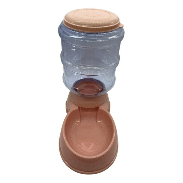 Dispensador de croquetas y agua, dispensador de agua (3,8 L) y comida (1,5  kg) para perros y gatos, plástico, dispensador de agua para mascotas,  comedero para mascotas (comedero, verde) MFZFUKR ZYY-2453