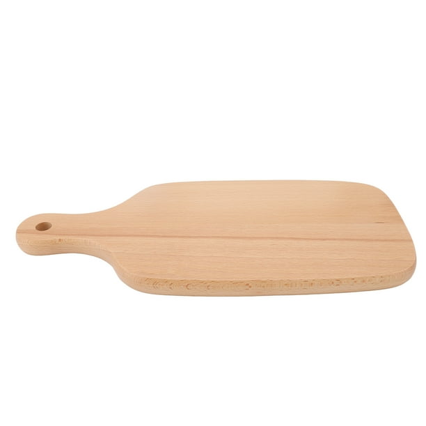 ECOSALL Tabla de cortar de madera maciza en forma de manzana con mango para  frutas y verduras – Pequeña tabla de pan de madera, plato para servir