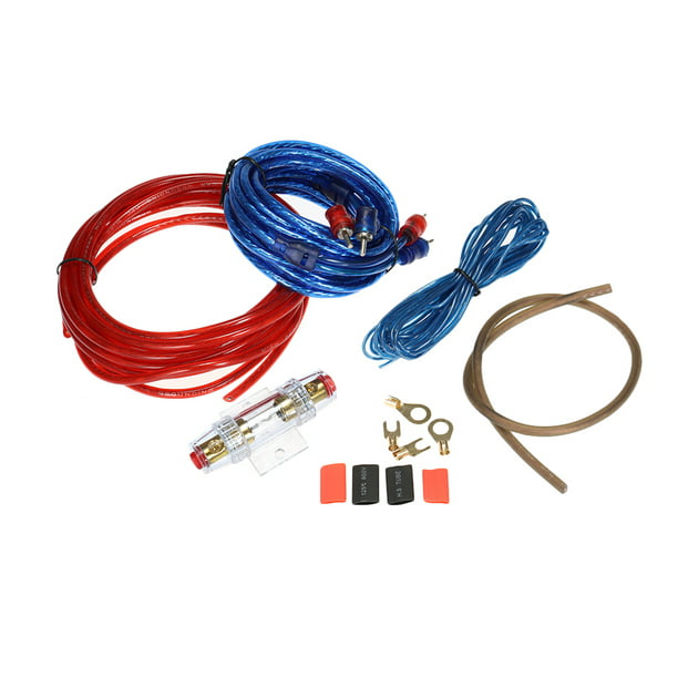 Kit de cableado de Audio para coche, amplificador de potencia de
