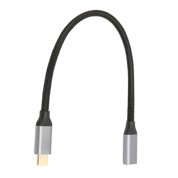 100w 3,1 Gen 2 USB-C macho a USB-C hembra cable de extensión para