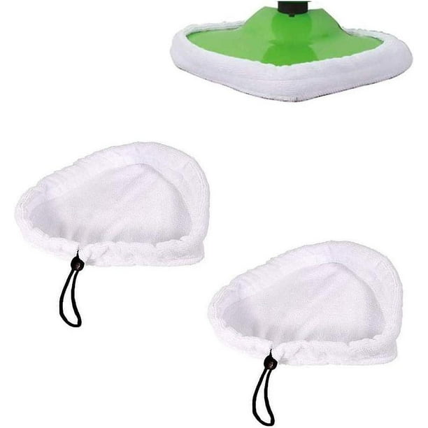 Almohadilla de tela de microfibra de repuesto lavable para mopa de limpieza  a vapor H20 / X5, paño de mopa triangular, cabezal de repuesto, almohadilla  de mopa de vapor Rojo Verde Cocina