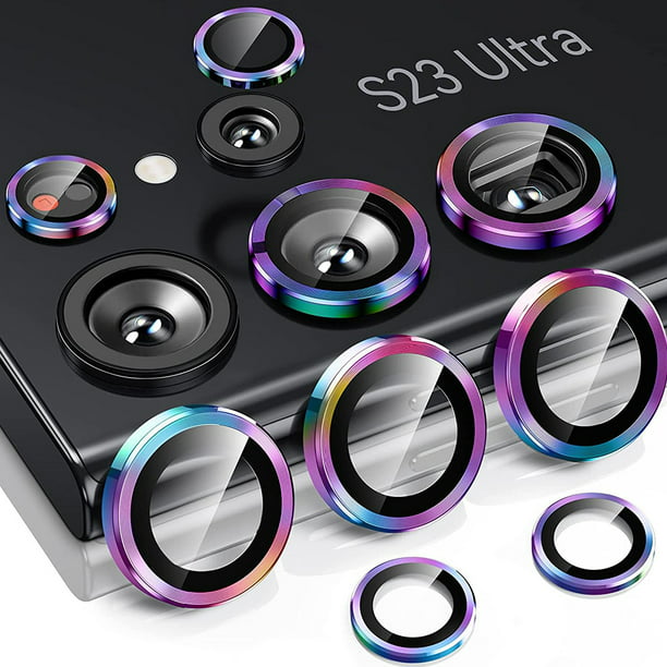 Funda protectora de lente de teléfono para Samsung Galaxy S23 Ultra 2023  (multicolor) Hugtrwg Nuevos Originales