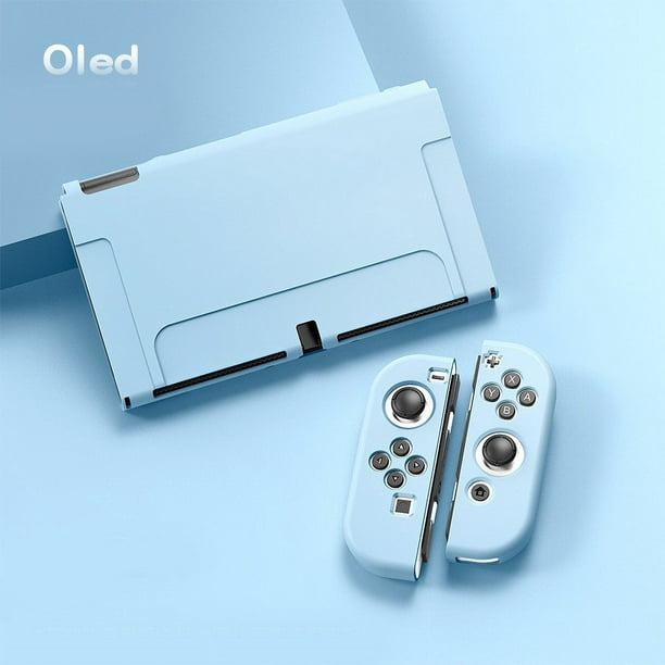 Funda Protector Carcasa Nintendo Switch Oled Azul