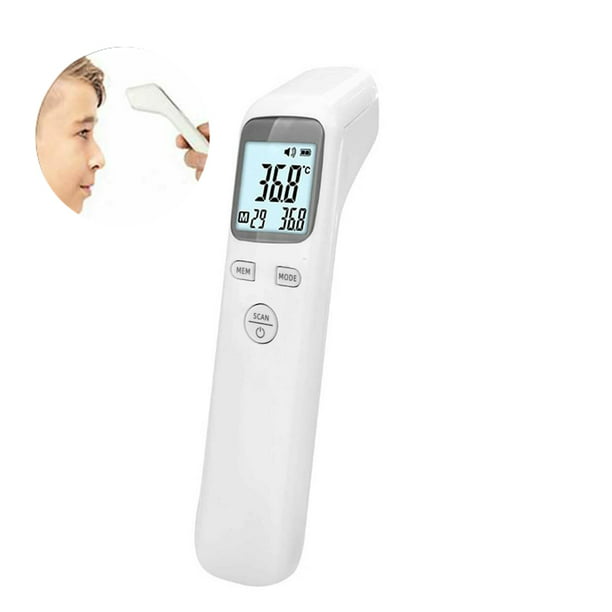  Termómetro digital infrarrojo para la frente y la arteria  temporal, sin contacto, de grado médico y hospitalario, con funda, para  bebé/adulto/niño/bebé/enfermeros Amplim - El mejor termómetro para la  cabeza, para fiebre