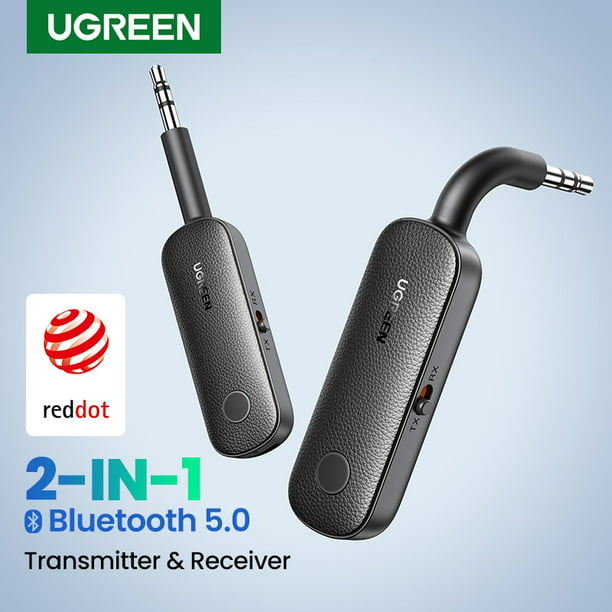 ADAPTADOR BLUETOOTH TRANSMISOR Y RECEPTOR USB 5.1 UGREEN – Compukaed