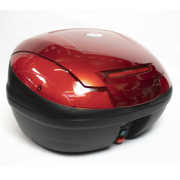 panorama lineal varonil Caja porta equipaje para moto 43L roja con led base metalica Kinlley  Kinlley rd43Lw/led | Bodega Aurrera en línea
