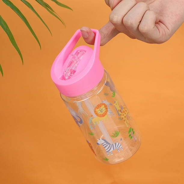 Los niños beben botella a prueba de fugas lindo vaso con pajita para  deportes de viaje escolar Likrtyny Para Estrenar