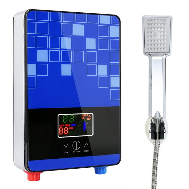 Calentador instantáneo, 6500W 220V Calentador de agua eléctrico de  calentamiento instantáneo Calentador de agua Kit de ducha elaborado por  expertos