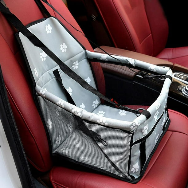 Alfombrilla plegable para asiento de coche de Mascota, bolsa de transporte  segura para cachorro, accesorios de