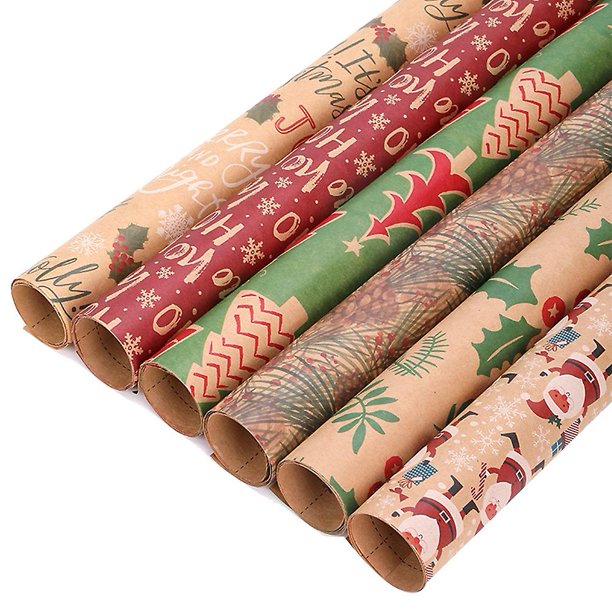 Papel de regalo para Navidad en Fiesta Paper