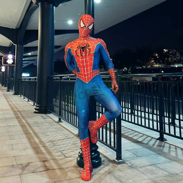 Cosplay De Disfraz Lujo Spiderman Adulto