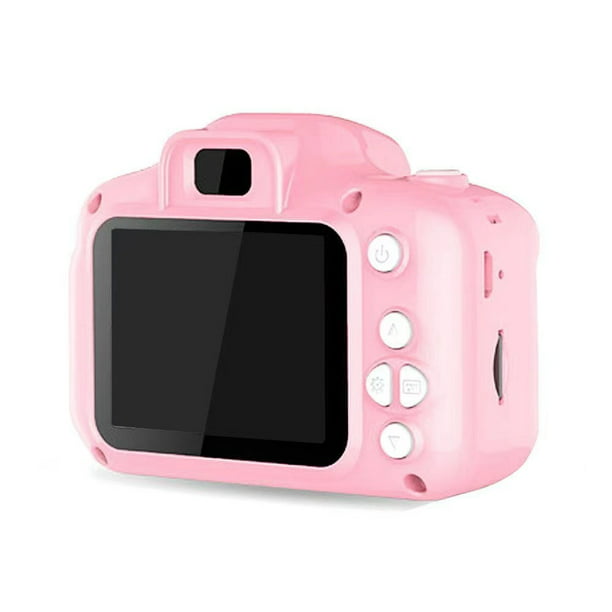 Cámara De Juguete Mini cámara digital HD para niños, 2 pulgadas, bonita  cámara de vídeo con foto, juguetes, regalo (rosa) Likrtyny libre de BPA