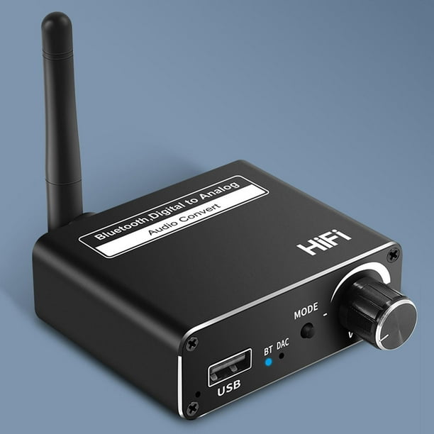 Conversor De Audio Optico Digital A Transmisor Bluetooth 3x1