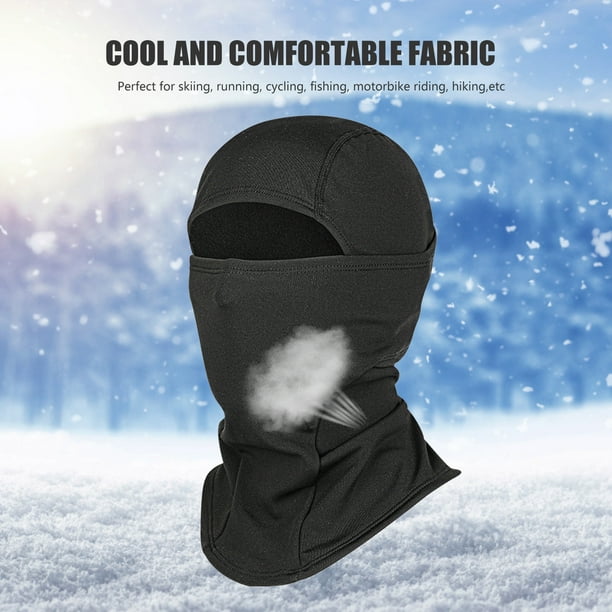 Ice Silk Face Protection Cycling Hood, Gorros para El Frio para Hombres,Ski  Mask for Men,Balaclava Face Mask