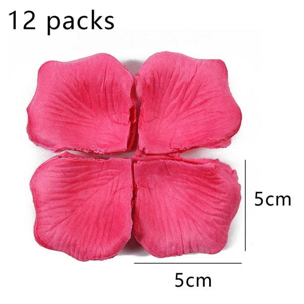 Petalos de Rosa Artificiales Petalos de Flores Falsos Decoracion de Petalos  Rosa