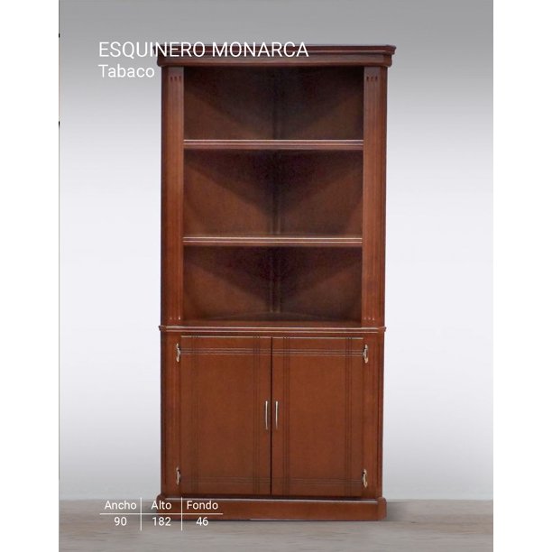 Kingshouse | Combo Escritorio Oficina y Estantes con 3 Niveles – Muebles de  Escritorio – Puerta Color Tabaco – Escritorio para computadora – Muebles