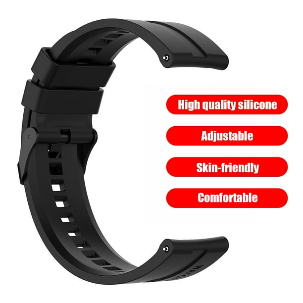 Correa 22mm De Silicona Para Relojes Deportivos - Smartwatch