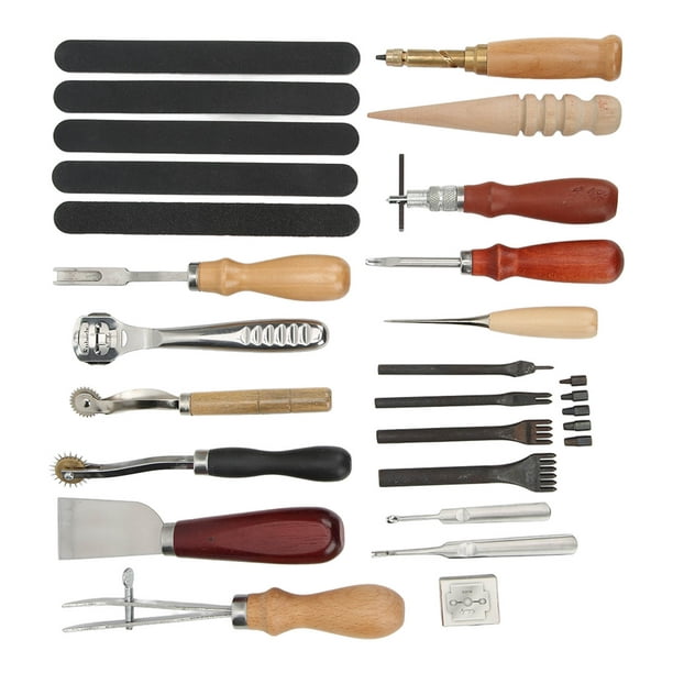 8 herramientas básicas para cuero: el kit con el que todo principiante  debería contar - Artesanía por el mundo