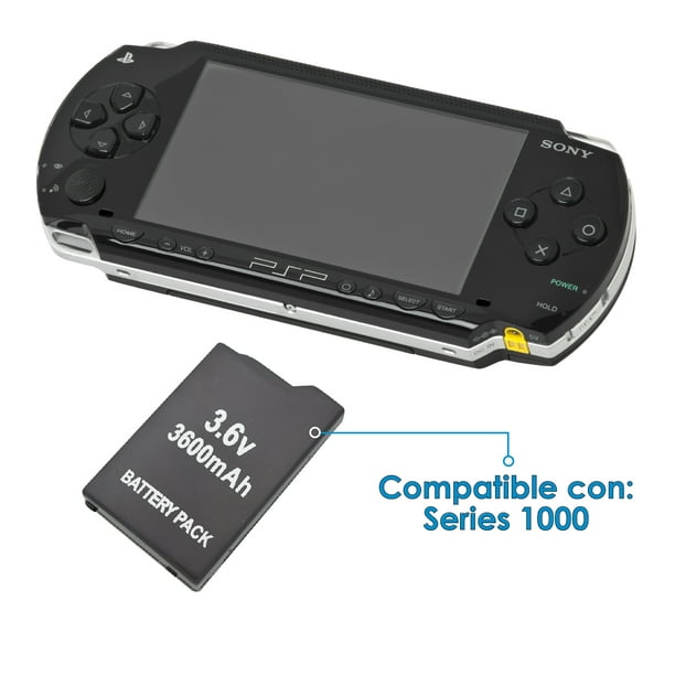 Bateria Pila Recargable Virtual Zone Compatible PlayStation Portable PSP  Version FAT Virtual Zone VZ-PSP-BF