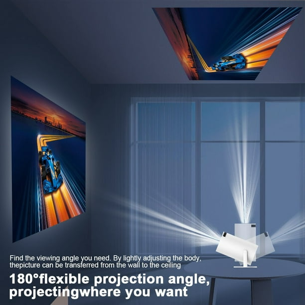 Progaga-proyector portátil 4K para cine en casa, dispositivo con Android  11, WiFi 200, ANSI Allwinner