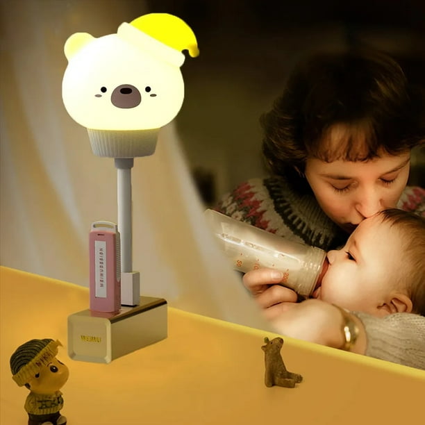 Luz nocturna para niños, oso, conejo, luz nocturna para bebé, bonita para  el hogar, dormitorio, chico, lámpara Led de dibujos animados USB, regalo de  Navidad – Los mejores productos en la tienda