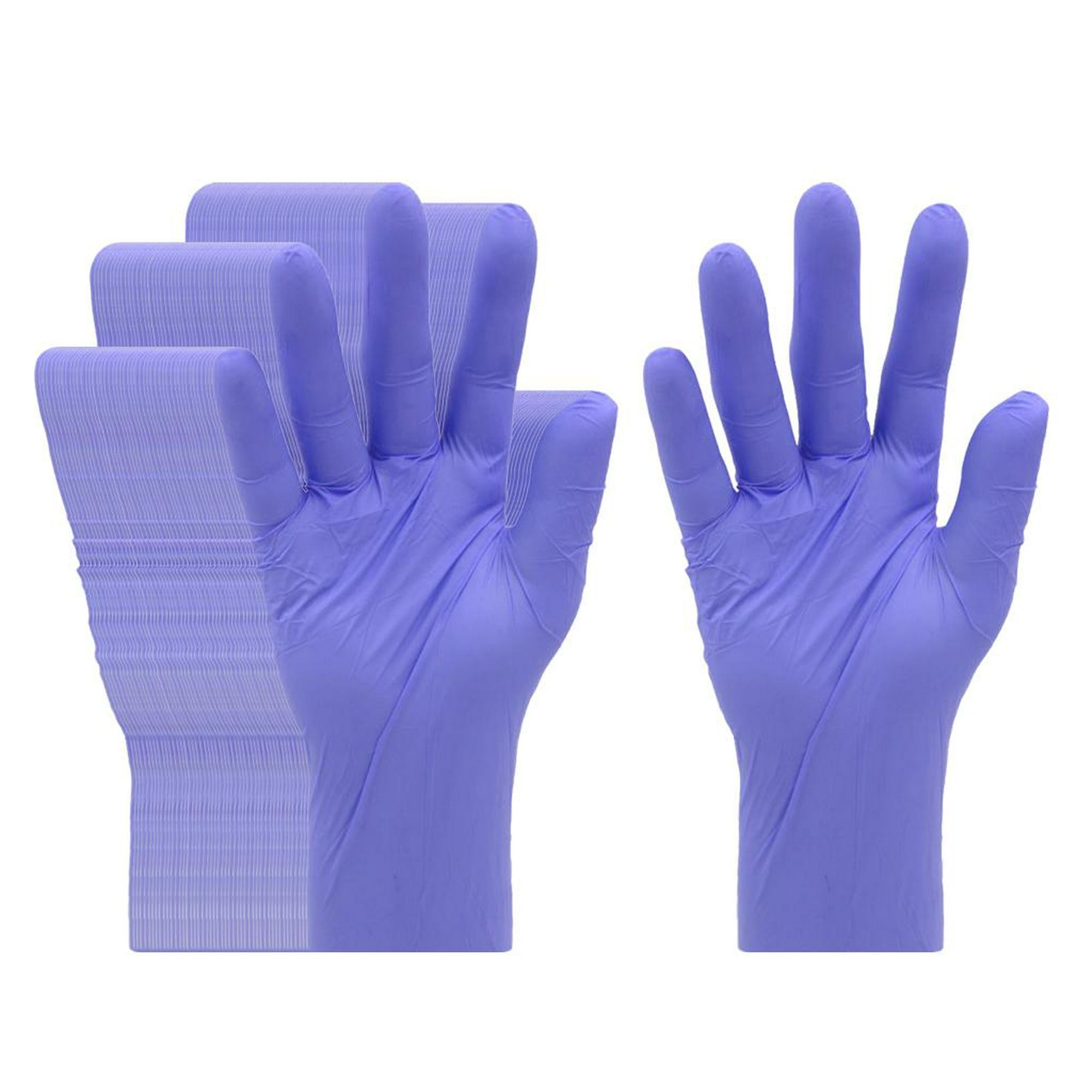  BLAZOR Guantes de vinilo transparente, guantes desechables sin  polvo y látex, antialérgicos para industrial, servicio de alimentos,  limpieza : Salud y Hogar