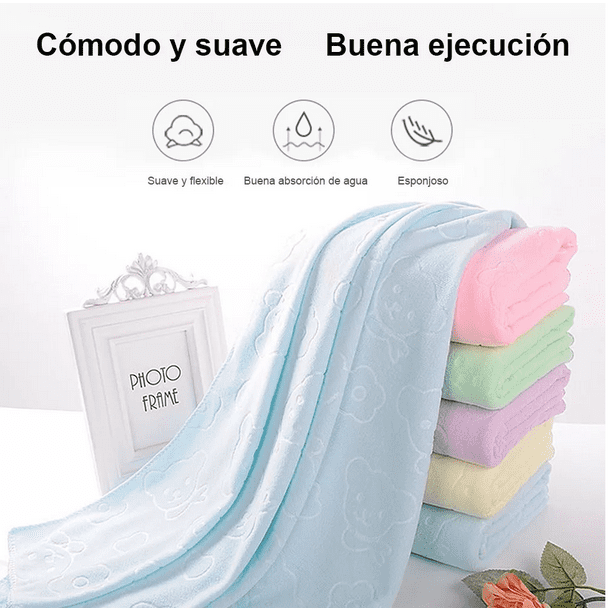  Toallas de baño grande de 70 x 140 pulgadas, toalla de baño  suave suave y suave, regalo para mujeres adultas, juego de 2 toallas de baño  y ducha (color: B, tamaño